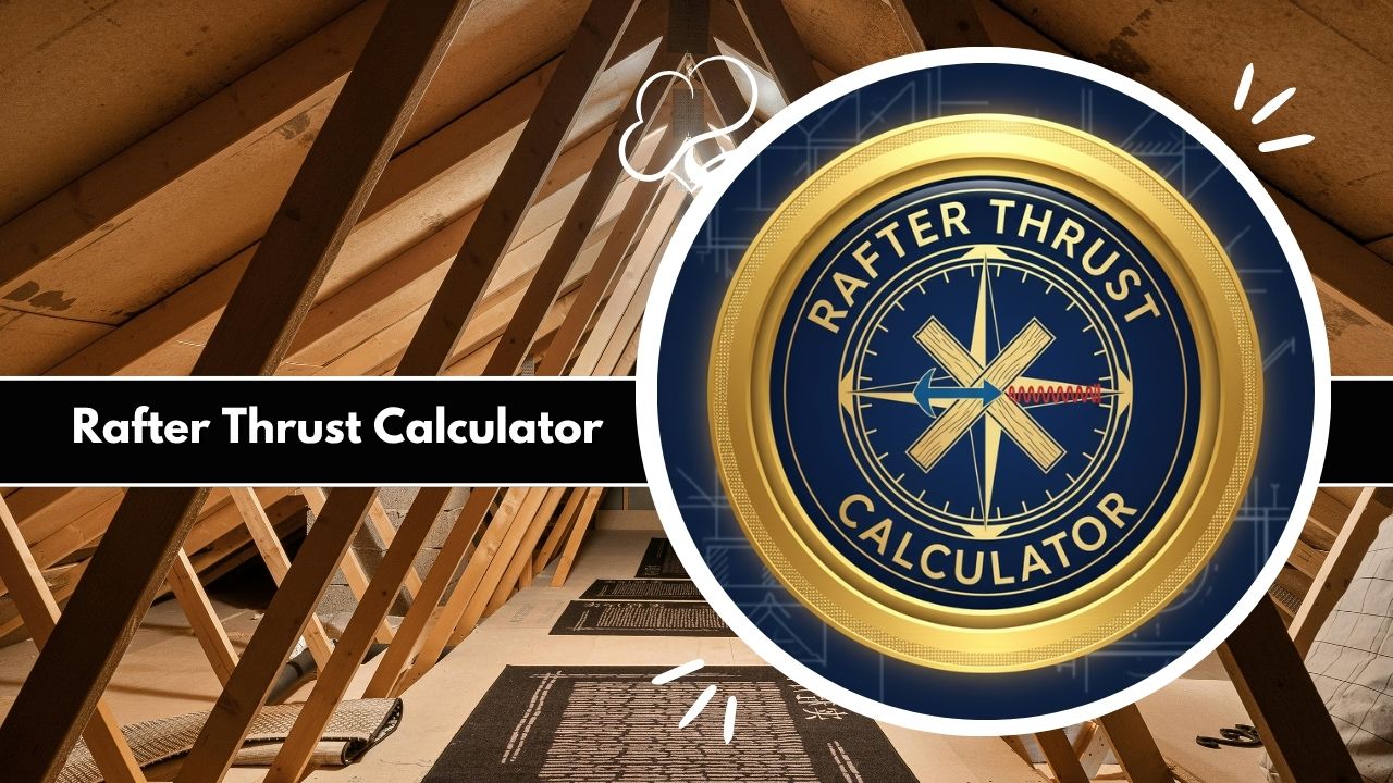 Rafter Thrust Calculator