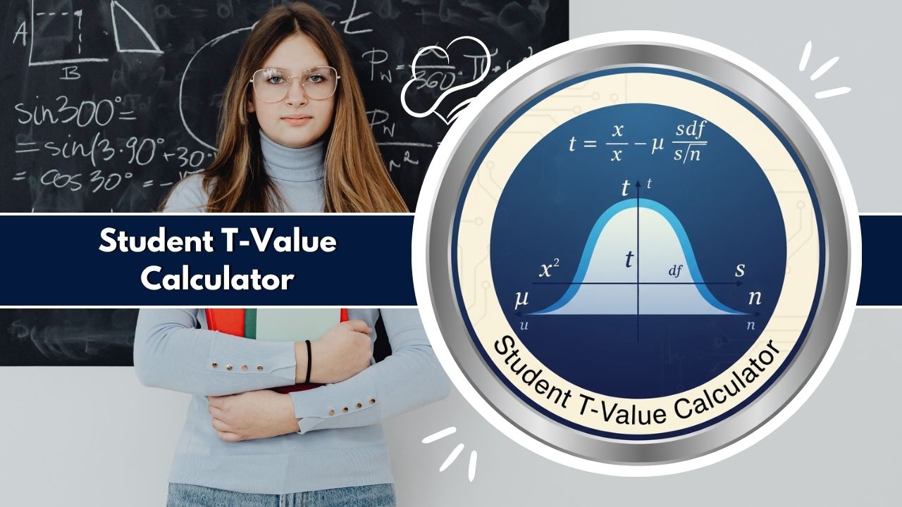 Student T-Value Calculator