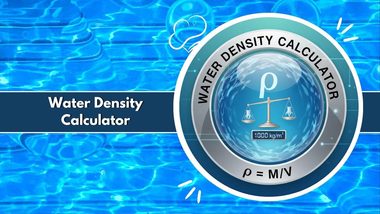 Water Density Calculator