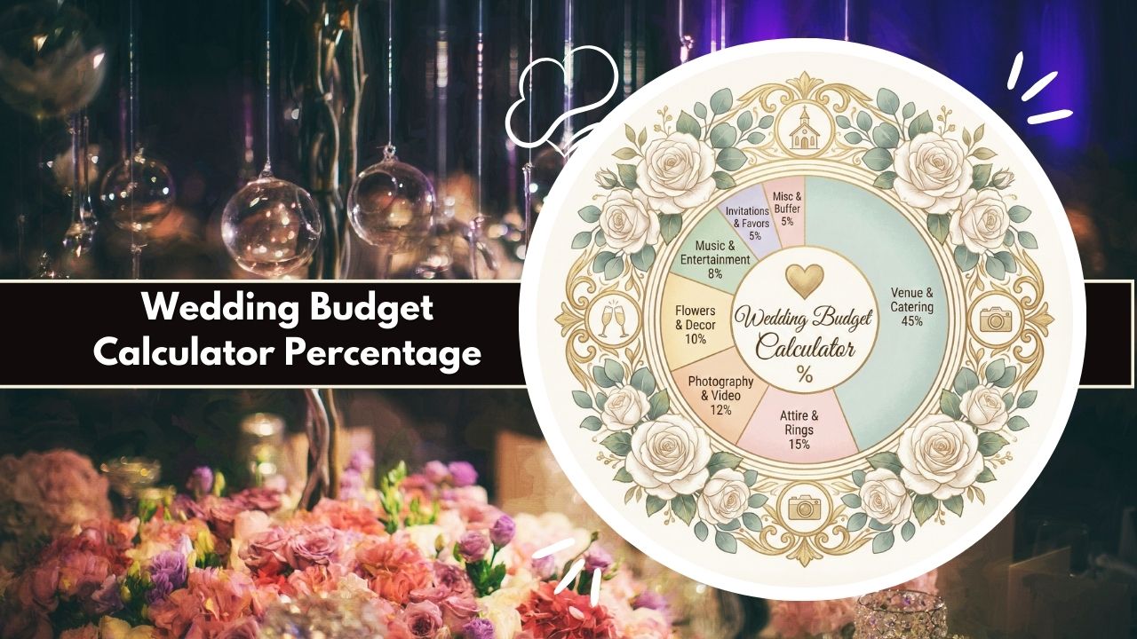 Wedding Budget Calculator Percentage